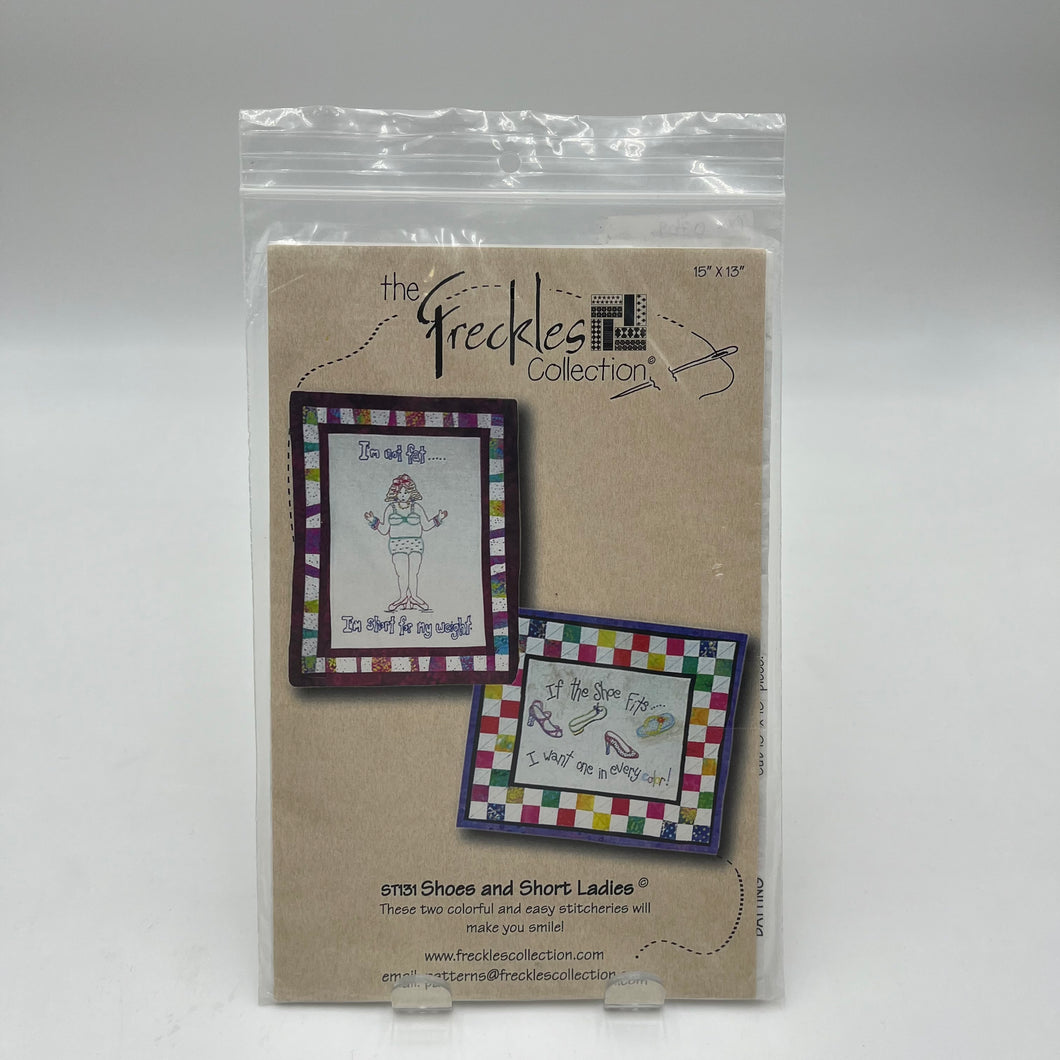 Quilt Pattern, Shoes and Short Ladies (PXX0709)