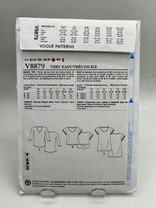 VOGUE Pattern, Misses' Top (PVO8879)