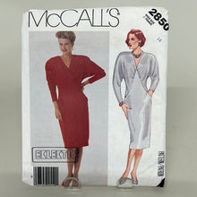 Load image into Gallery viewer, Vintage MCCALL&#39;S Pattern, Misses&#39; Dress (PMC2850)
