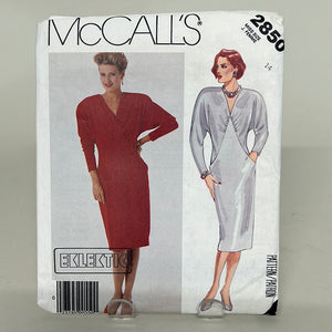 Vintage MCCALL'S Pattern, Misses' Dress (PMC2850)