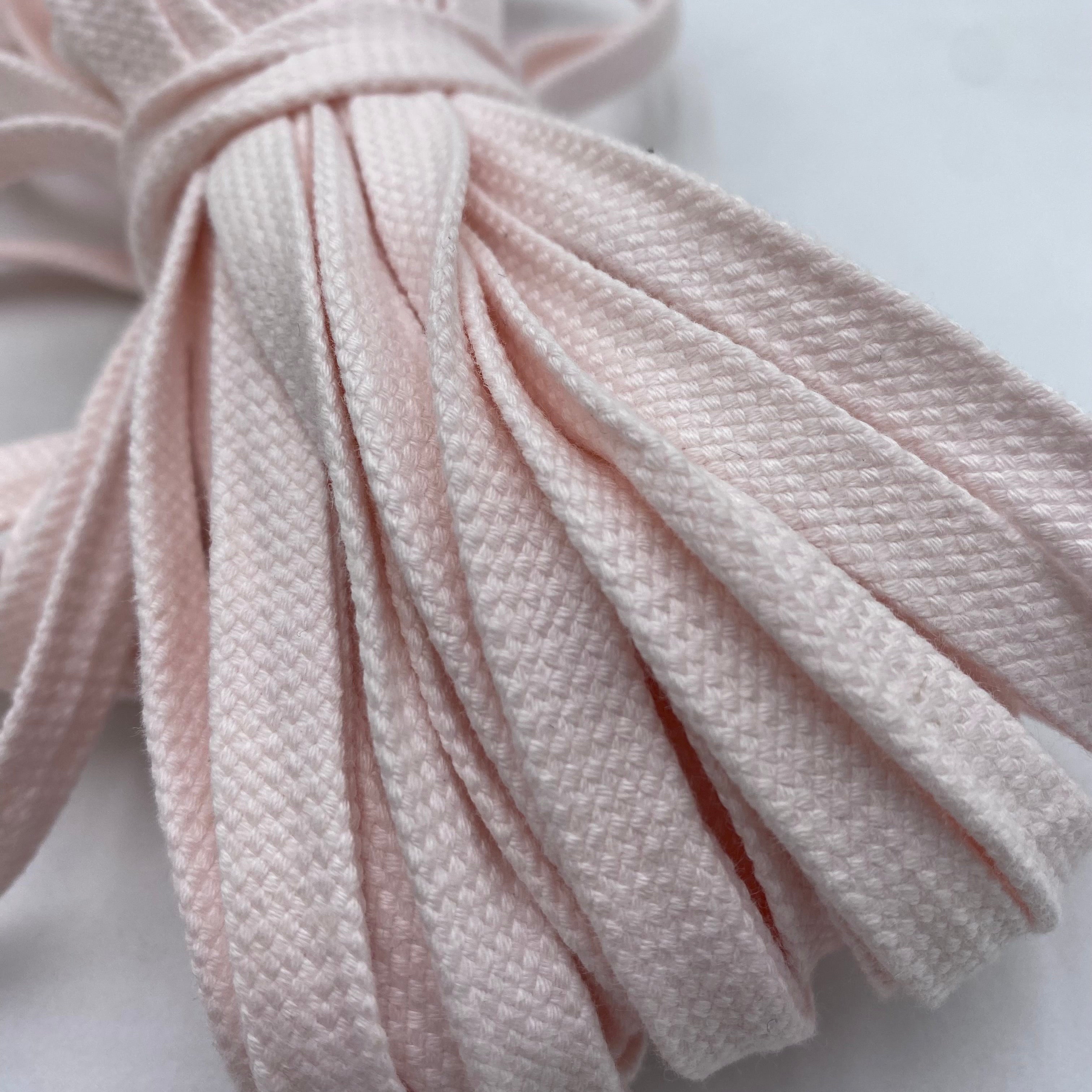 Cotton Drawstring - Pale Pink - 15m Bundle (NXX1768)