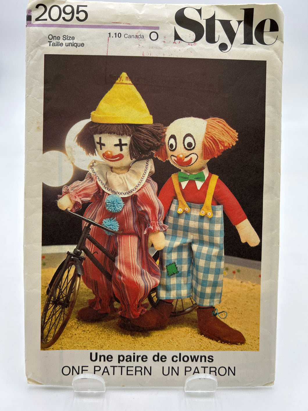 SIMPLICITY Pattern, Toy Clown (PSI2095)