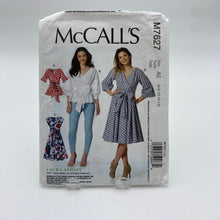 Load image into Gallery viewer, McCall&#39;s Pattern - Tops and Dresses M7627 (NPA0136)
