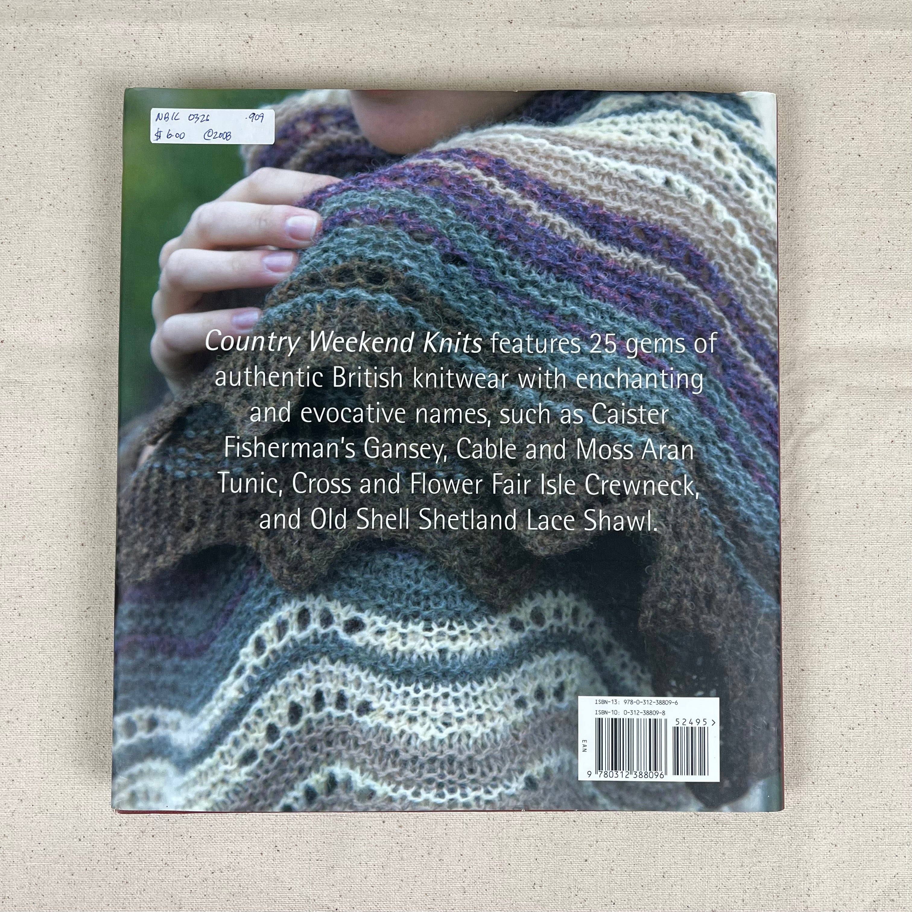 Knitting Book - Country Weekend Knits (NBK0326)