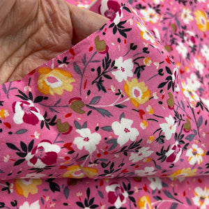 Rayon Dress Weight, Pink Floral (WDW1715)