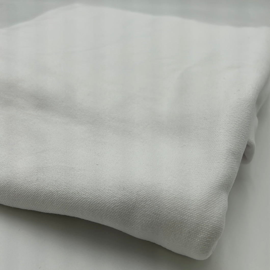 Cotton Pique, White (KPW0027:28)