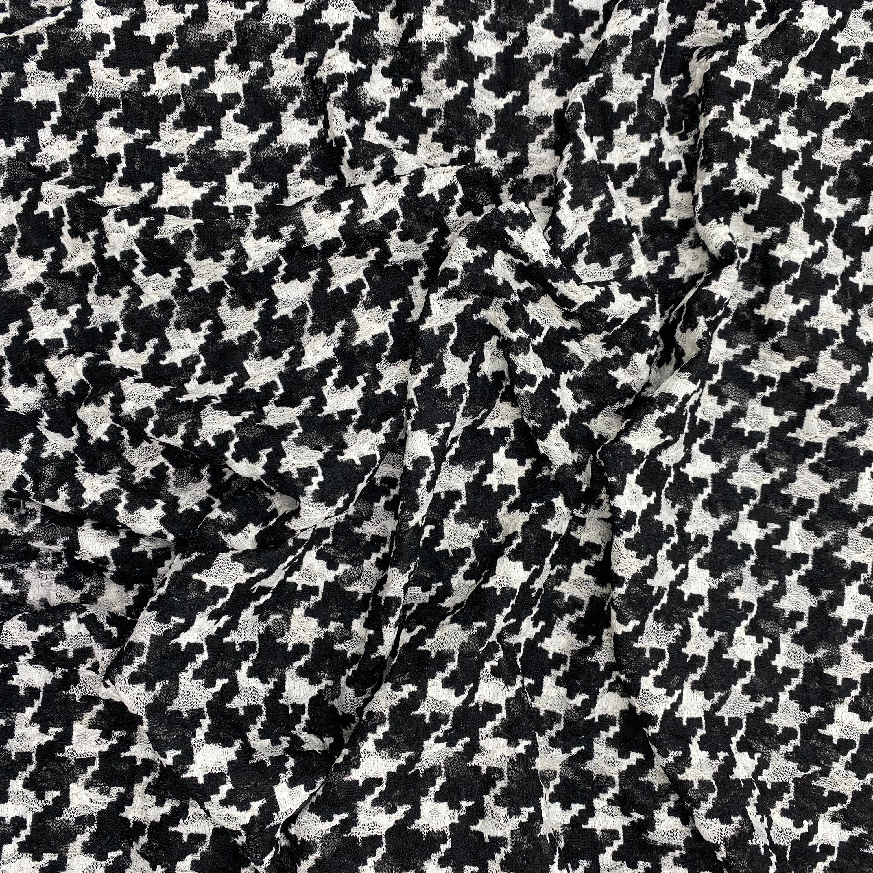 Crinkle Knit - Houndstooth (KXX0231)