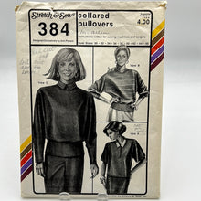 Load image into Gallery viewer, STRETCH N SEW Pattern, Collared Pullovers (PSS0384)
