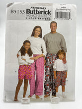 Load image into Gallery viewer, BUTTERICK Pattern, Misses&#39;/Men&#39;s/Children&#39;s Shorts &amp; Pants (PBT5153)
