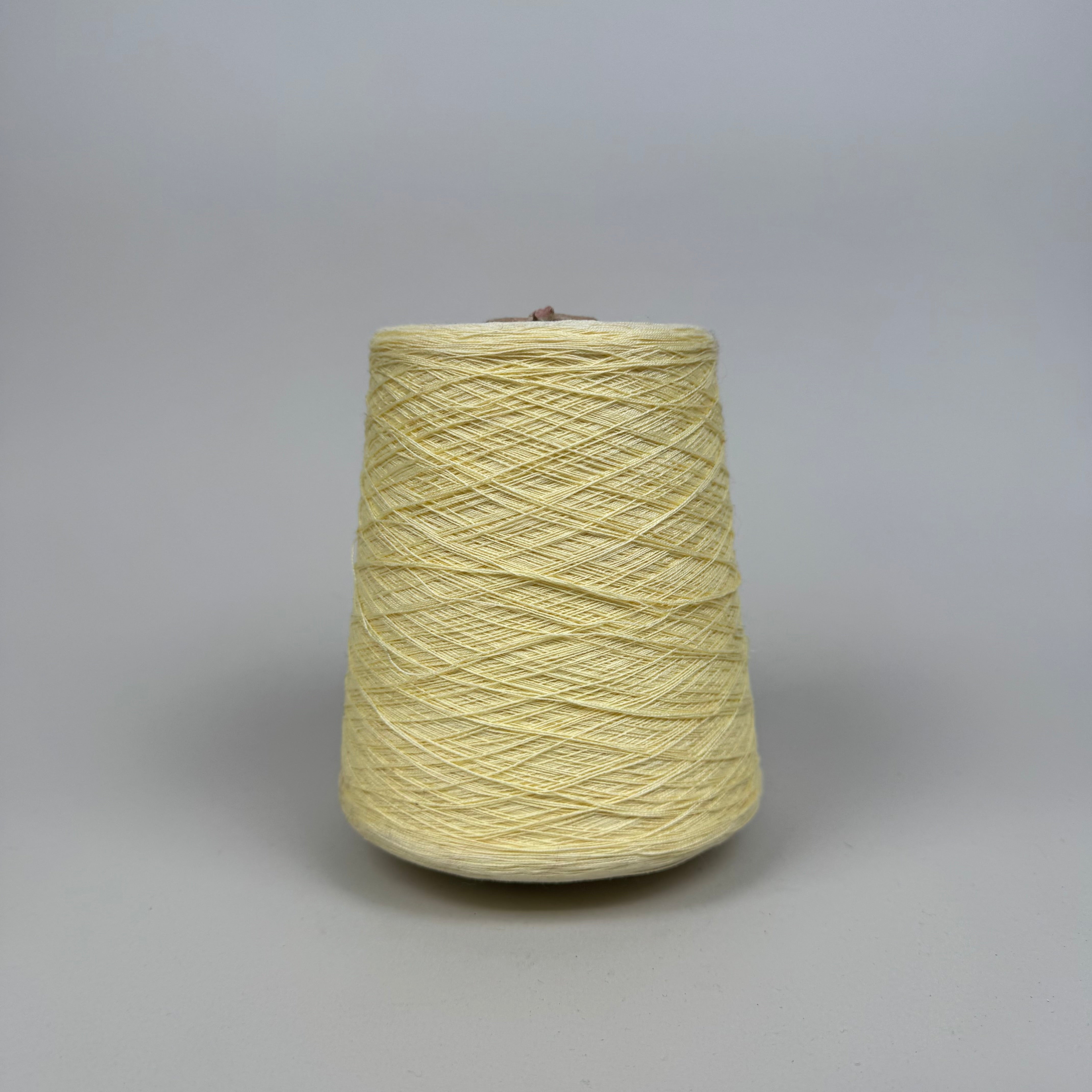 Mercerized Cotton Machine Knitting Yarn Cone - Banana (NYN0380)