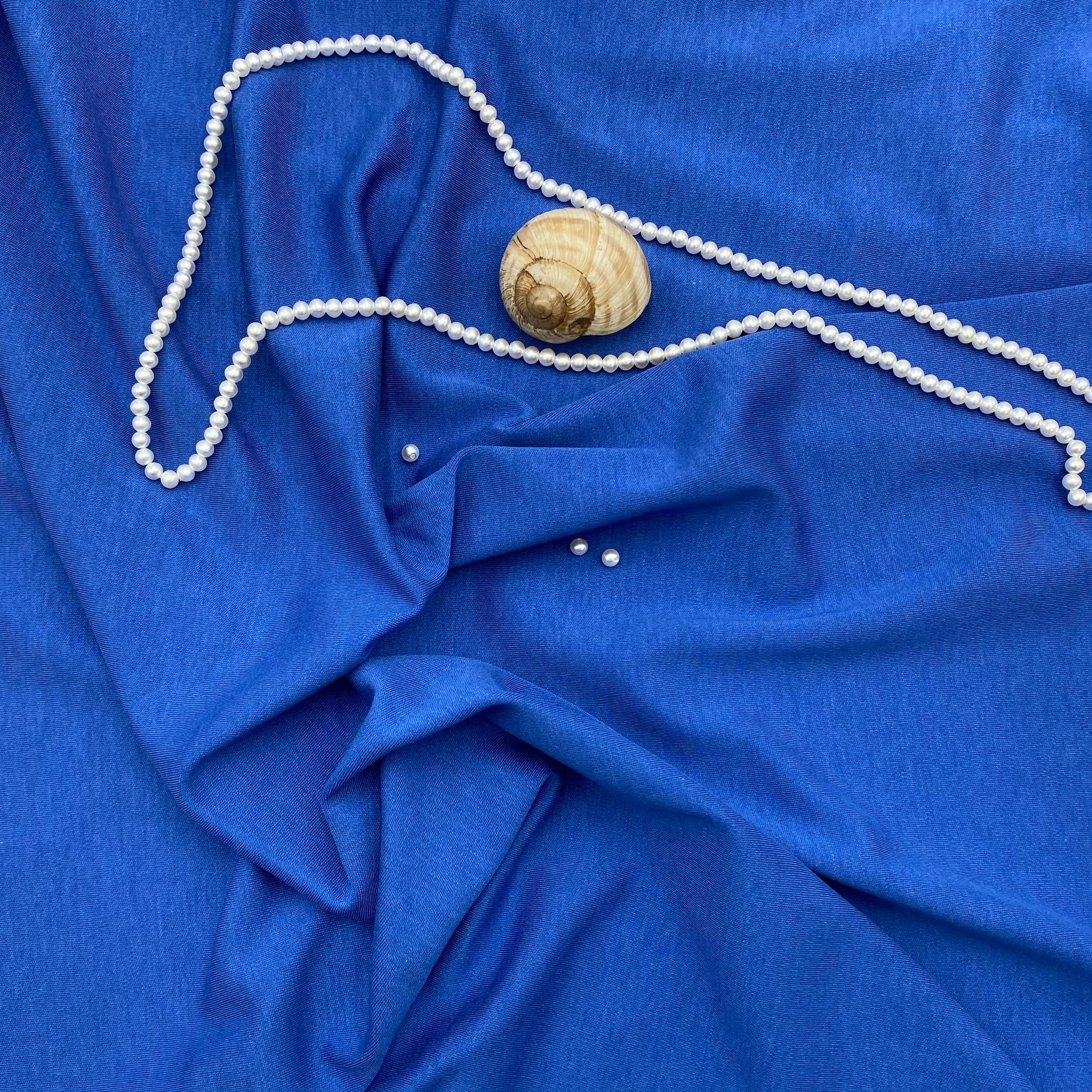 Cotton Jersey - Sea Blue (KJE1404:05)