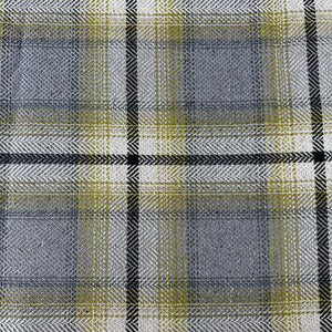 Upholstery, Avocado & Grey Plaid (HDH0688)