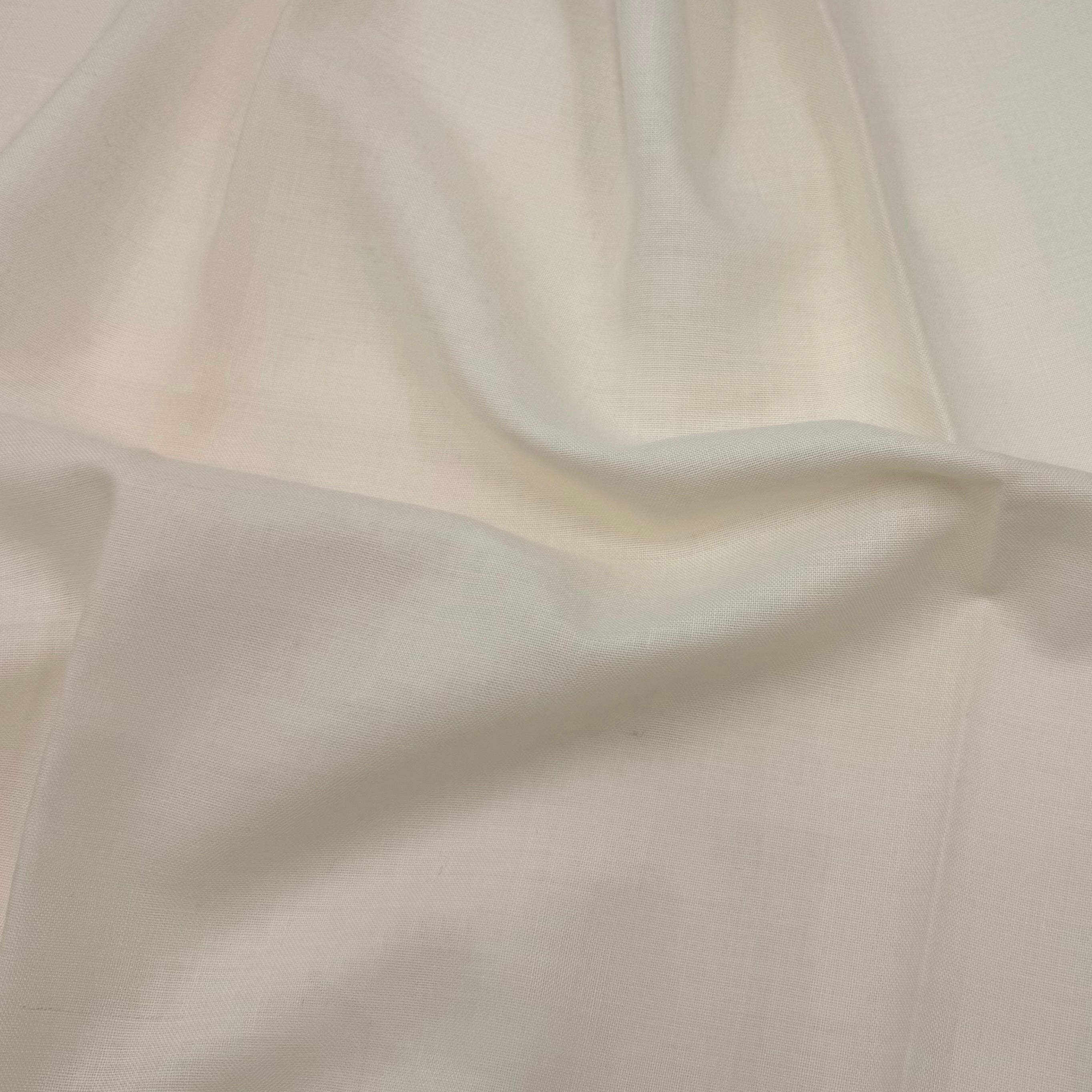 Wool Blend Suiting (narrow width) - Buttercream (WSW0791)