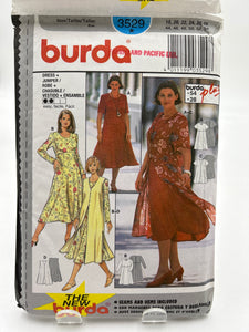 BURDA 20+ Pattern, Women's Dress & Jumper (PBR3529)