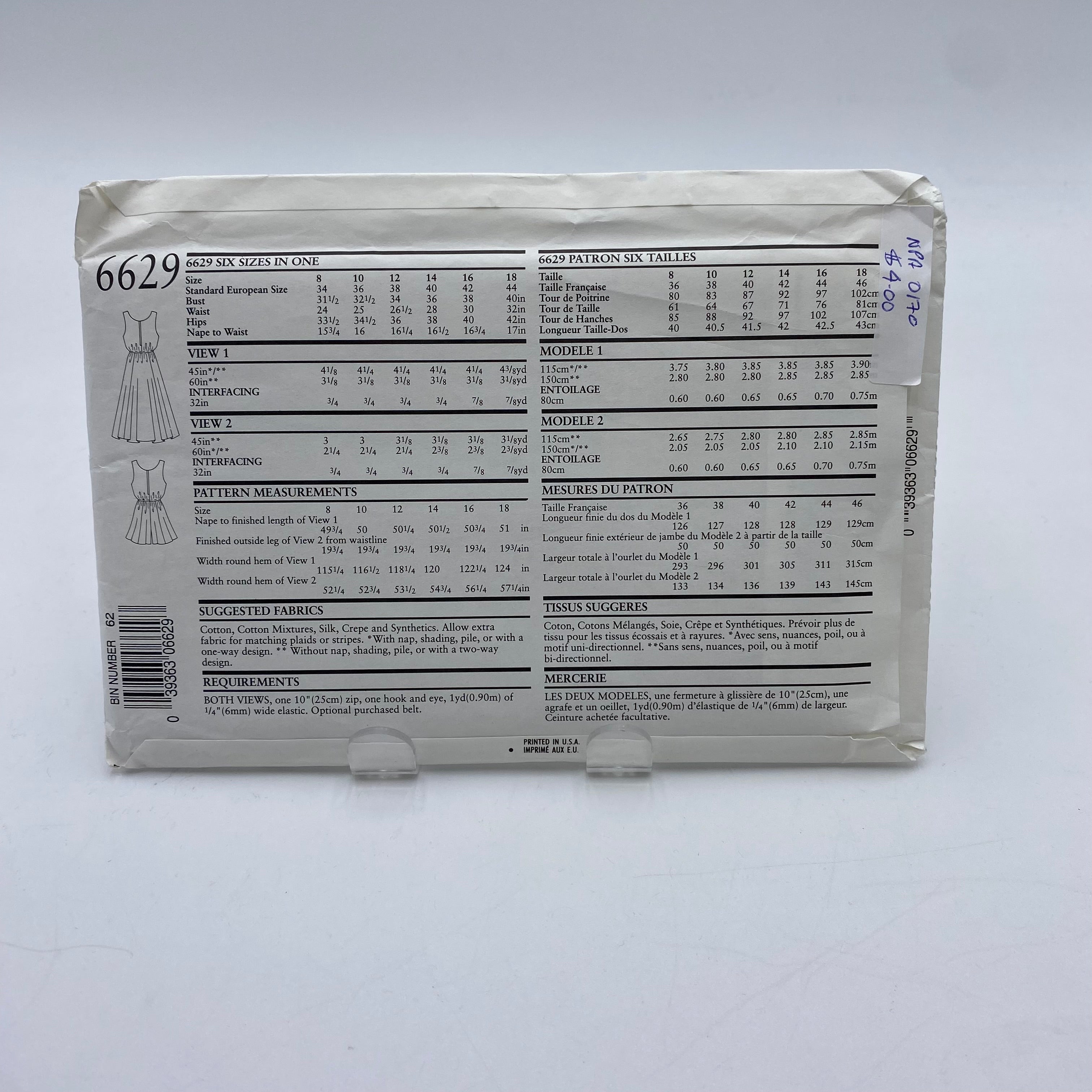 New Look - Dress 6629 (NPA0170)