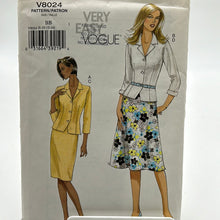 Load image into Gallery viewer, VOGUE Pattern, Misses&#39; Tops &amp; Skirts (PVO8024)
