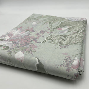 Cotton Home Decor, Green & Pink Floral (HDH0606)