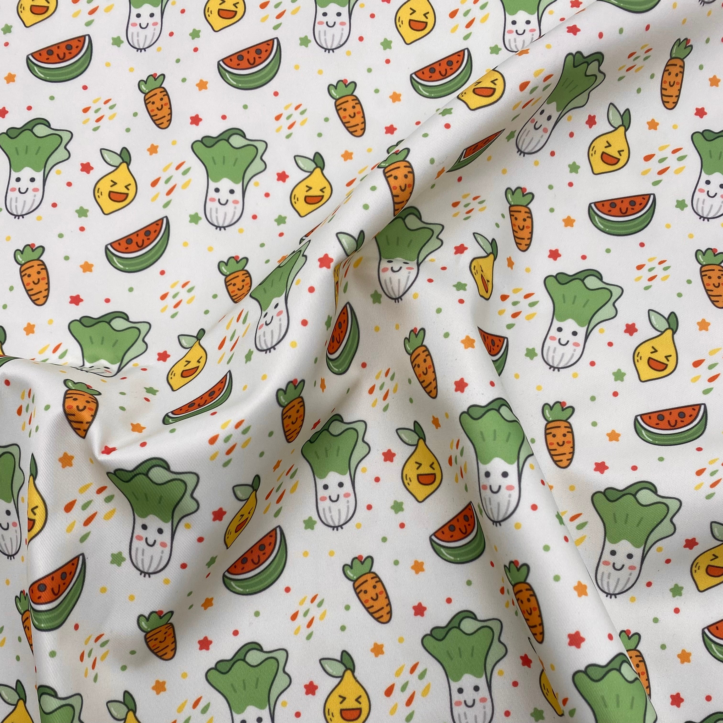 Water Resistant Technical - Fruits and Veggies (SOW0229)