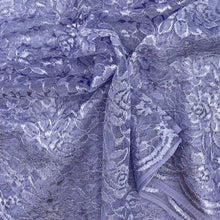Load image into Gallery viewer, Floral Mesh Lace - Lavender (WFY0568)
