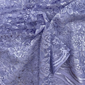 Floral Mesh Lace - Lavender (WFY0568)