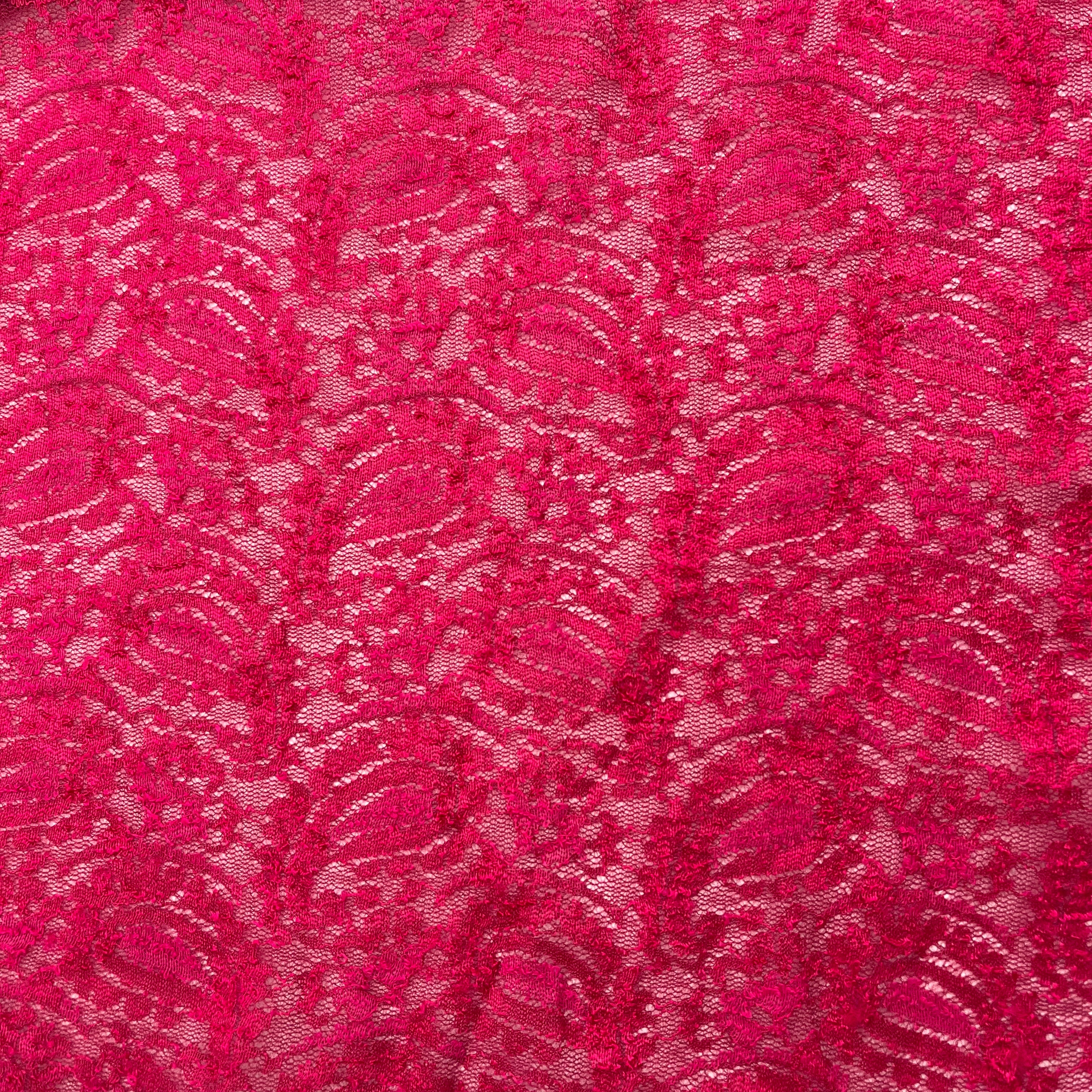 Knit Lace - Pink Paisley (KLM0267)