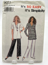 Load image into Gallery viewer, SIMPLICITY Pattern, Misses&#39; Top &amp; Pants (PSI9027)
