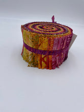 Load image into Gallery viewer, Over the Rainbow Moda Quilting Cotton, Jelly Roll, Mixed Brights (WQC2080)
