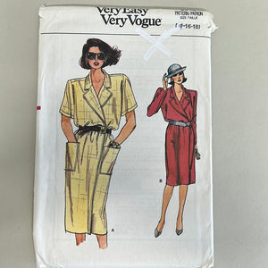 Vintage VOGUE Pattern, Misses' Dress (PVO9512)