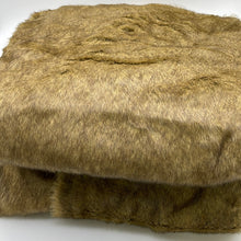 Load image into Gallery viewer, Soft Low Pile Faux Fur,  Brown (SFF0057)
