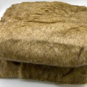 Soft Low Pile Faux Fur,  Brown (SFF0057)