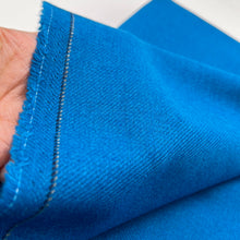 Load image into Gallery viewer, Wool Blend Suit Weight, Cerrulean Blue (WSW0490)
