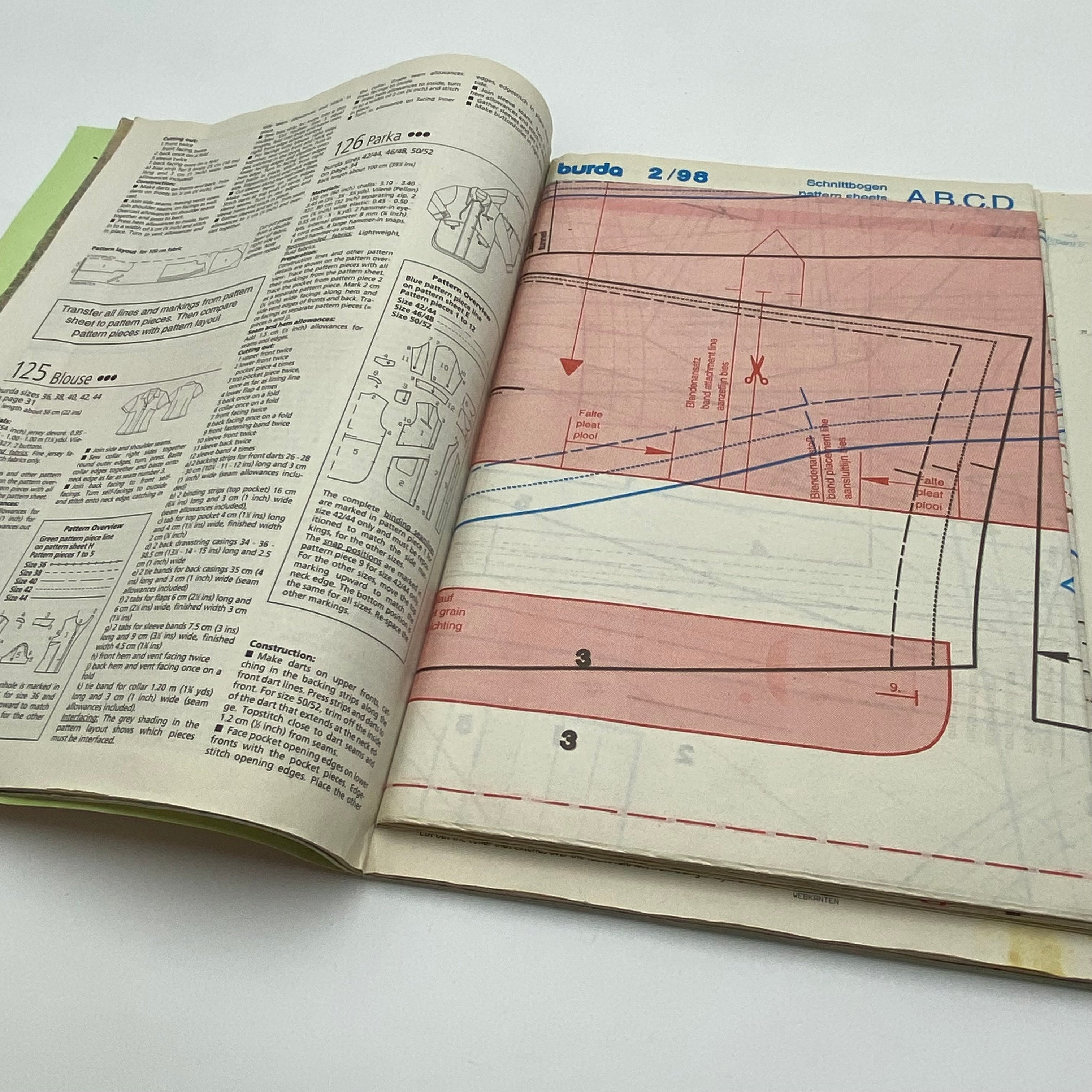 Burda Magazine - February 1998 (NBK0122)