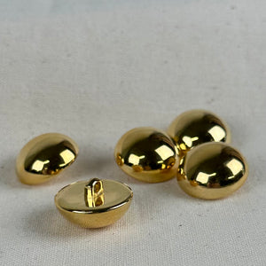Buttons, Gold Plastic / NBU0023:25