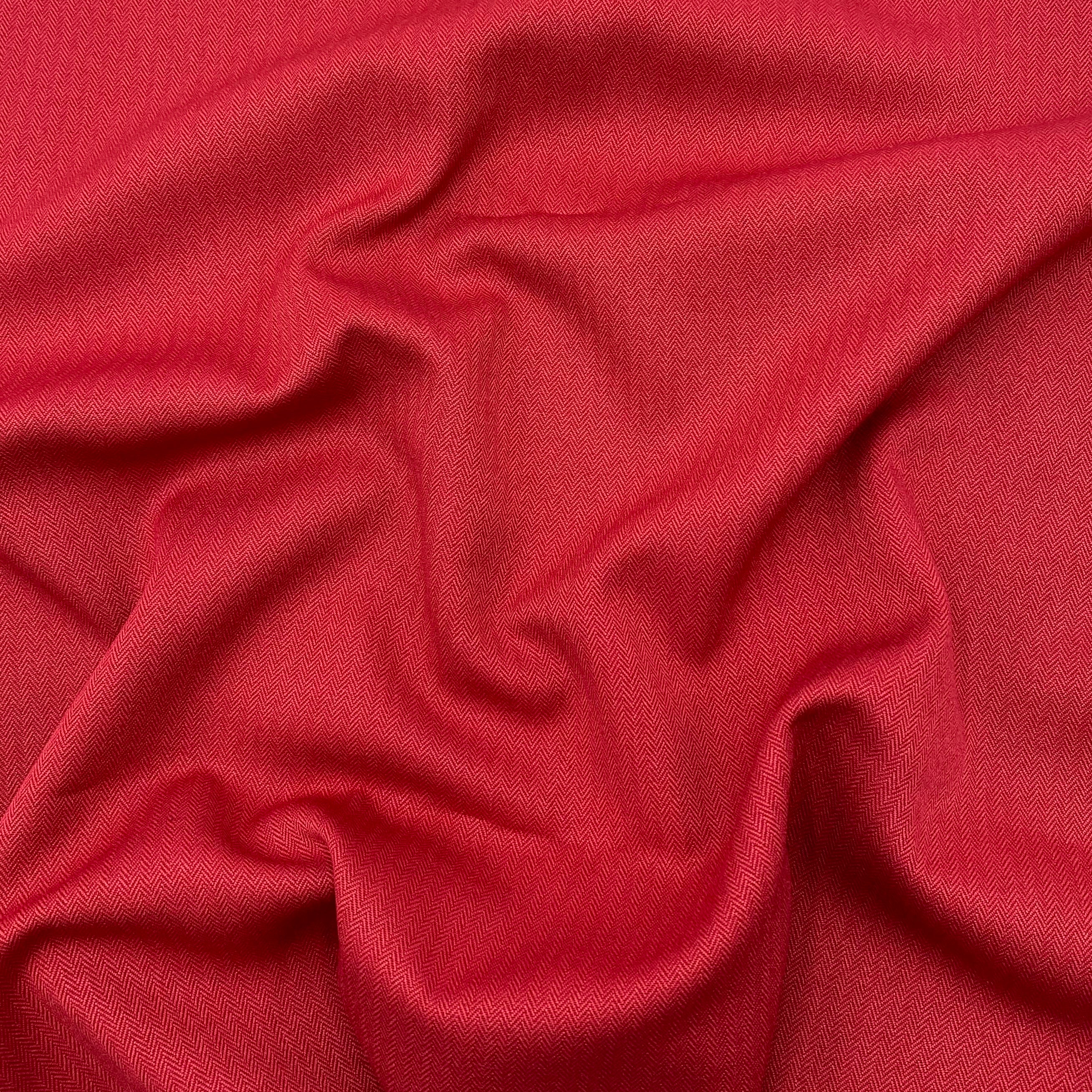 Herringbone Suiting - Cranberry (WSW0676)