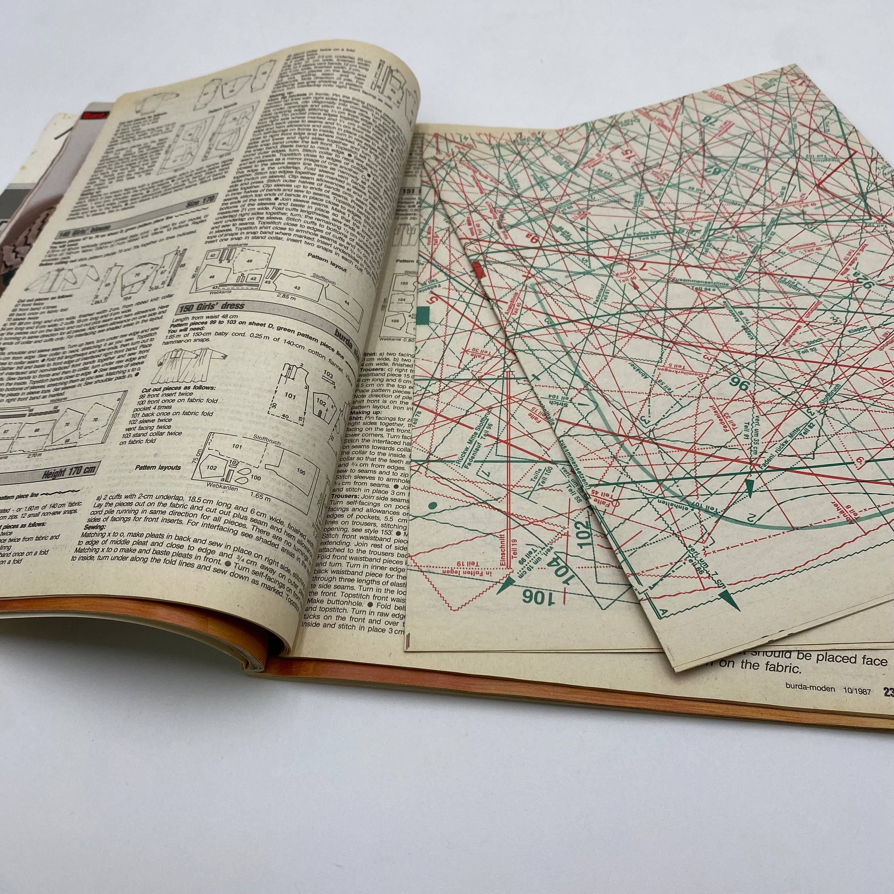 Burda Moden Magazine - October 1987 (NBK0101)