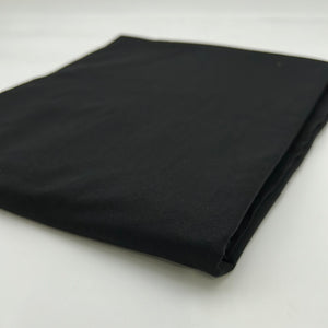 Cotton Jersey, Black (KJE0800)