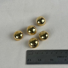 Load image into Gallery viewer, Buttons, Gold Plastic / NBU0023:25
