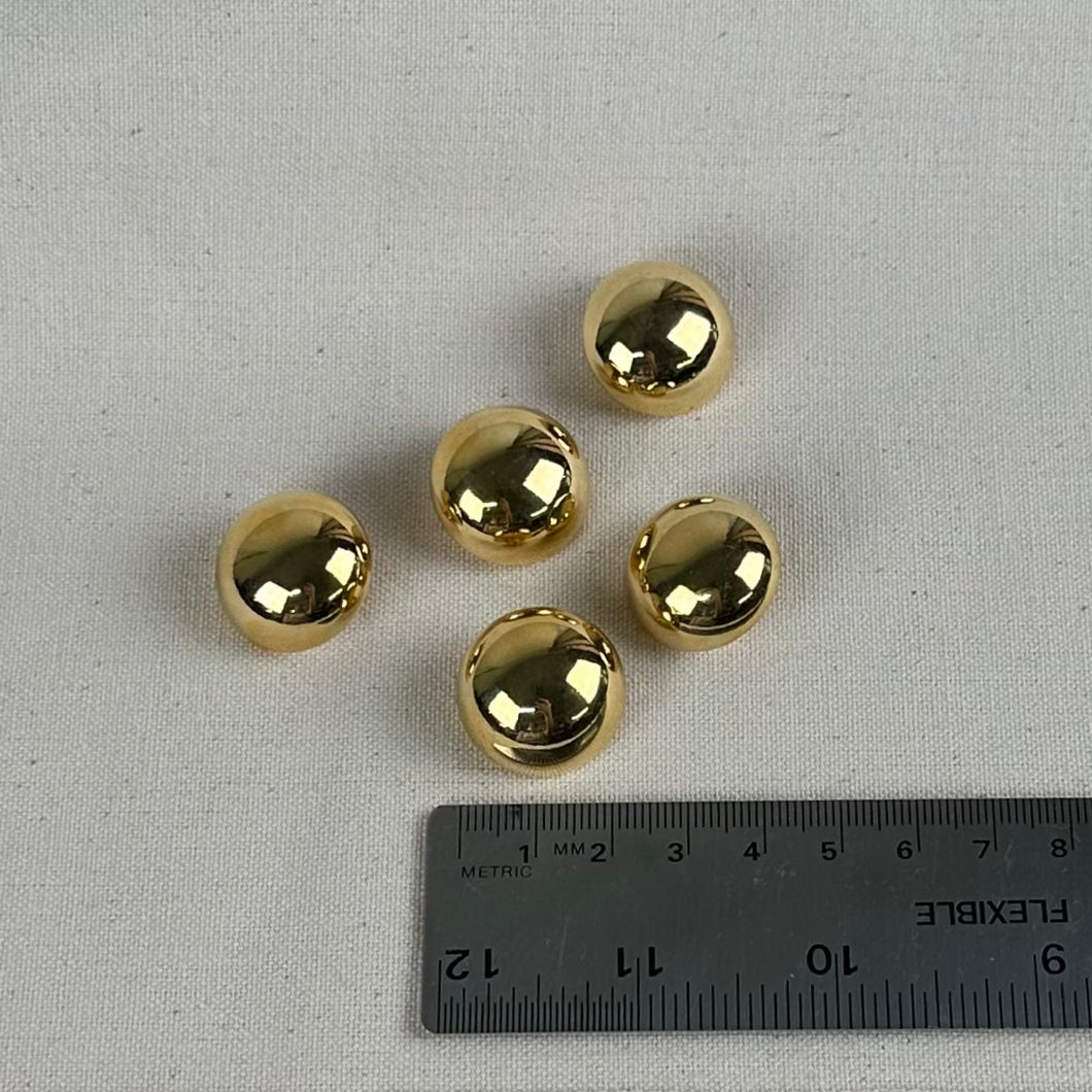 Buttons, Gold Plastic / NBU0023:25