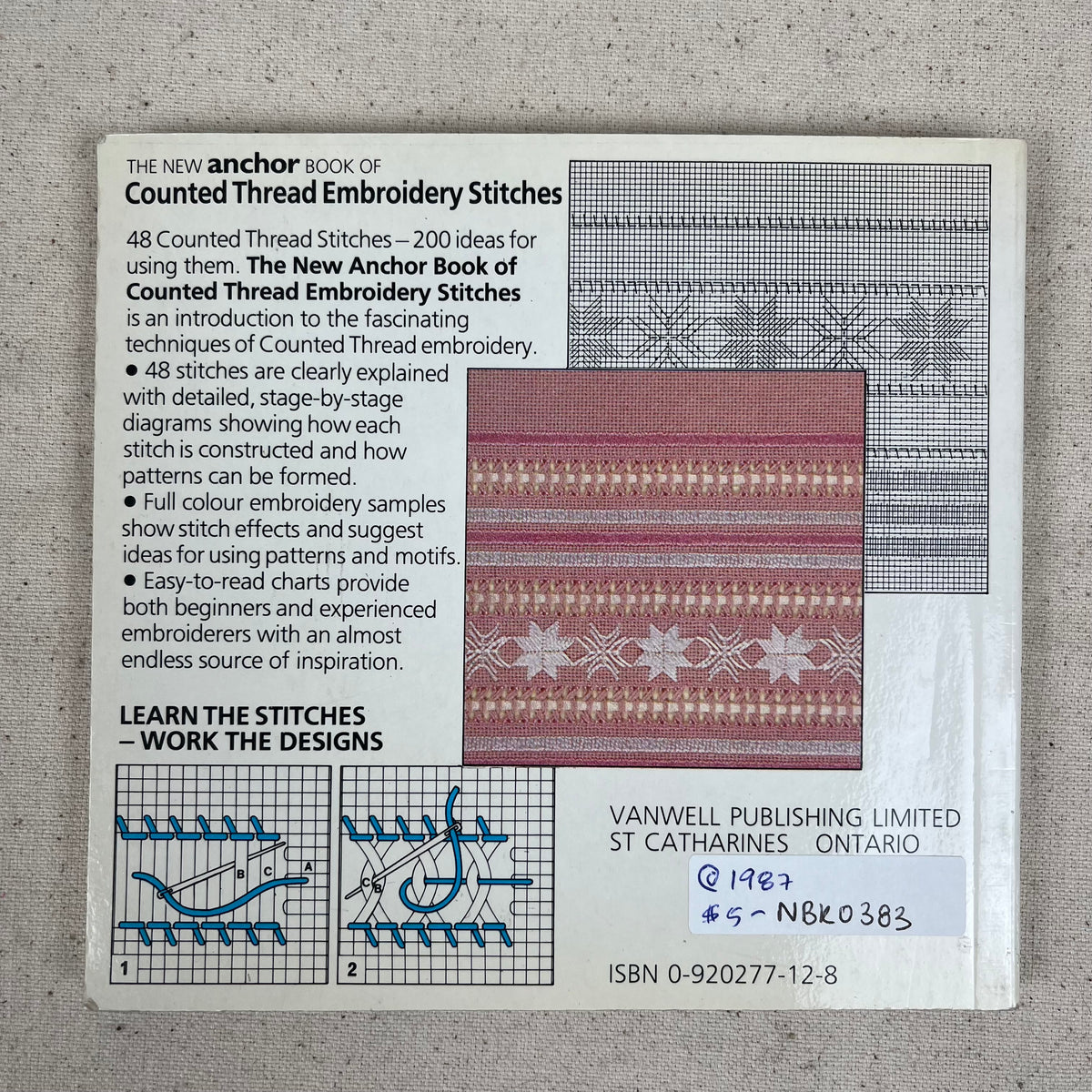 Counted Thread Embroidery Book - Vintage (NBK0383)