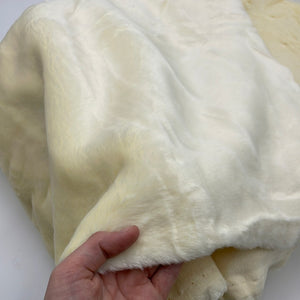 Super Soft Low Pile Faux Fur,  Buttercream (SFF0042)