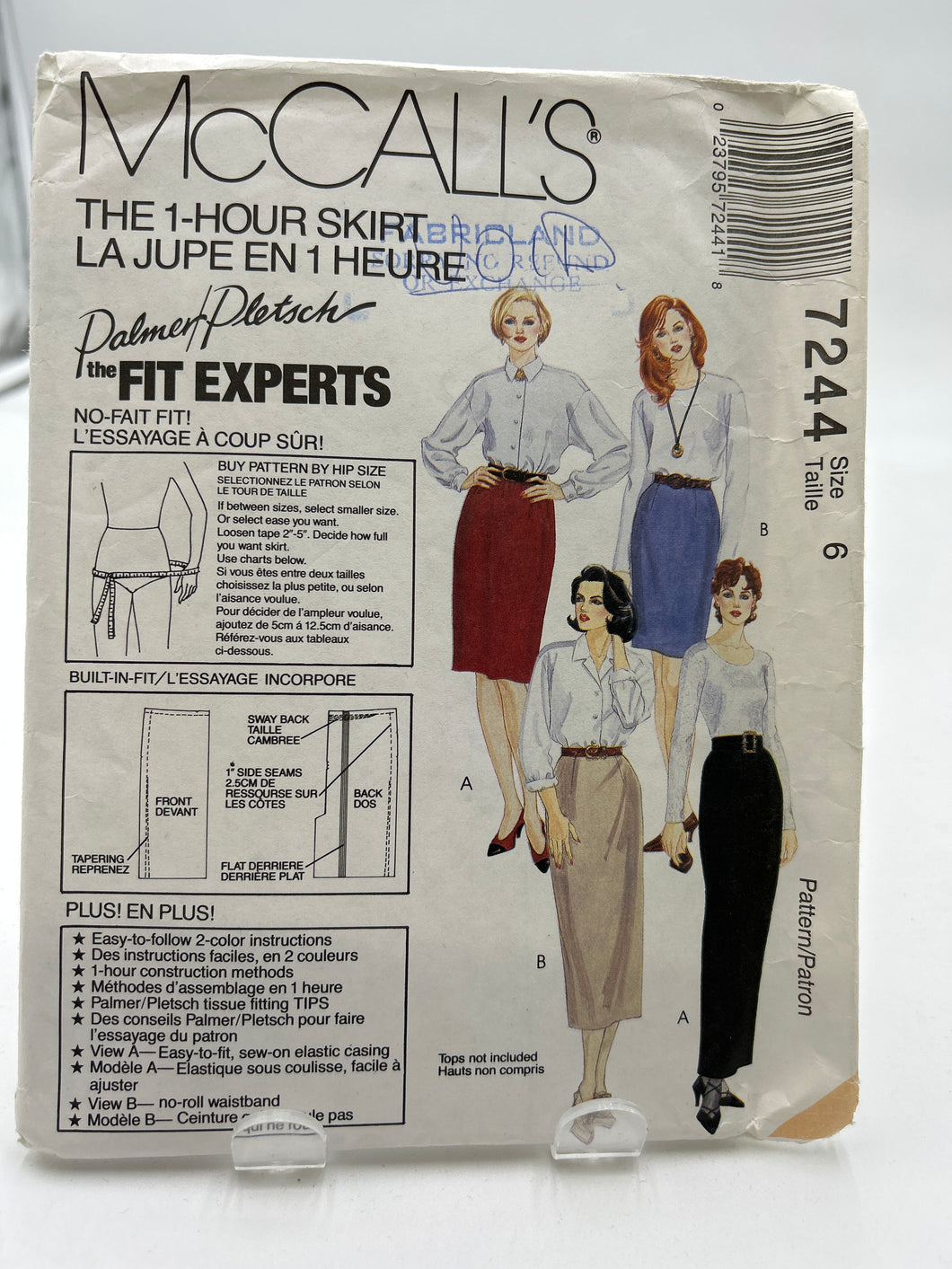 MCCALL'S Pattern, Misses' Skirts (PMC7244)
