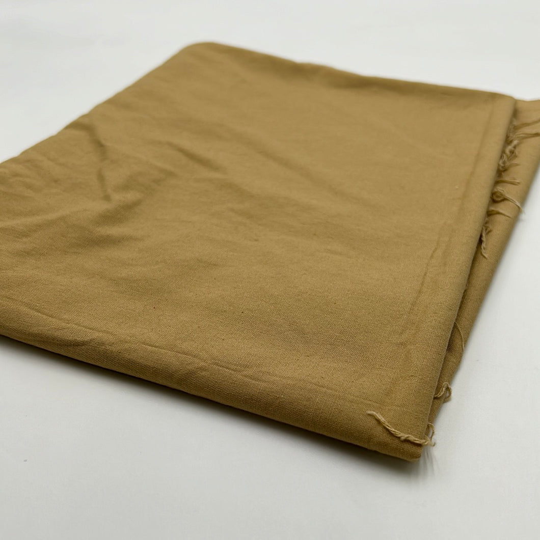 Stretch Cotton Shirting, Mustard (WDW2137)