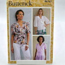 Load image into Gallery viewer, BUTTERICK Pattern, Misses Tops (PBT6767)
