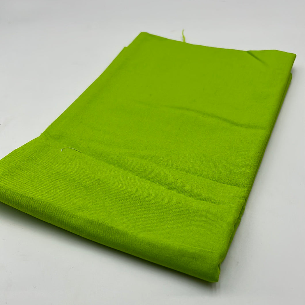 Cotton Shirting, Neon Green (WDW1606)