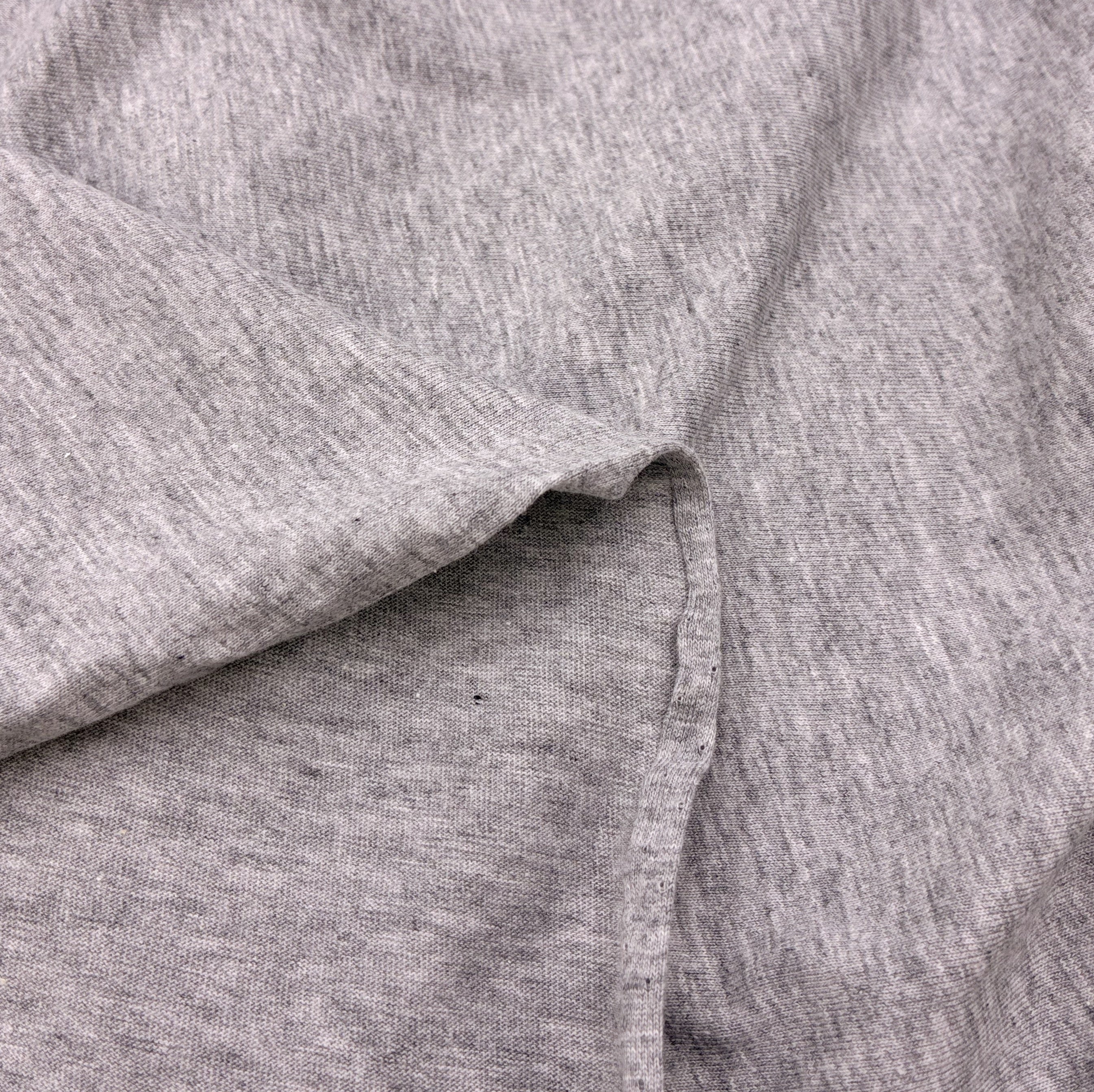 Organic Cotton Jersey - Heather Grey (KJE1559:1560)