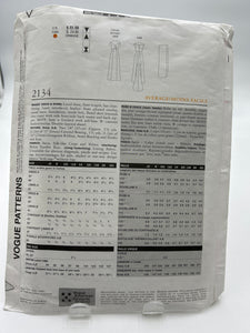 VOGUE Pattern, Misses' Dress & Shawl (PVO2134)