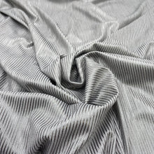 Load image into Gallery viewer, Metallic Jersey - Mercury Stripe (KJE1391)
