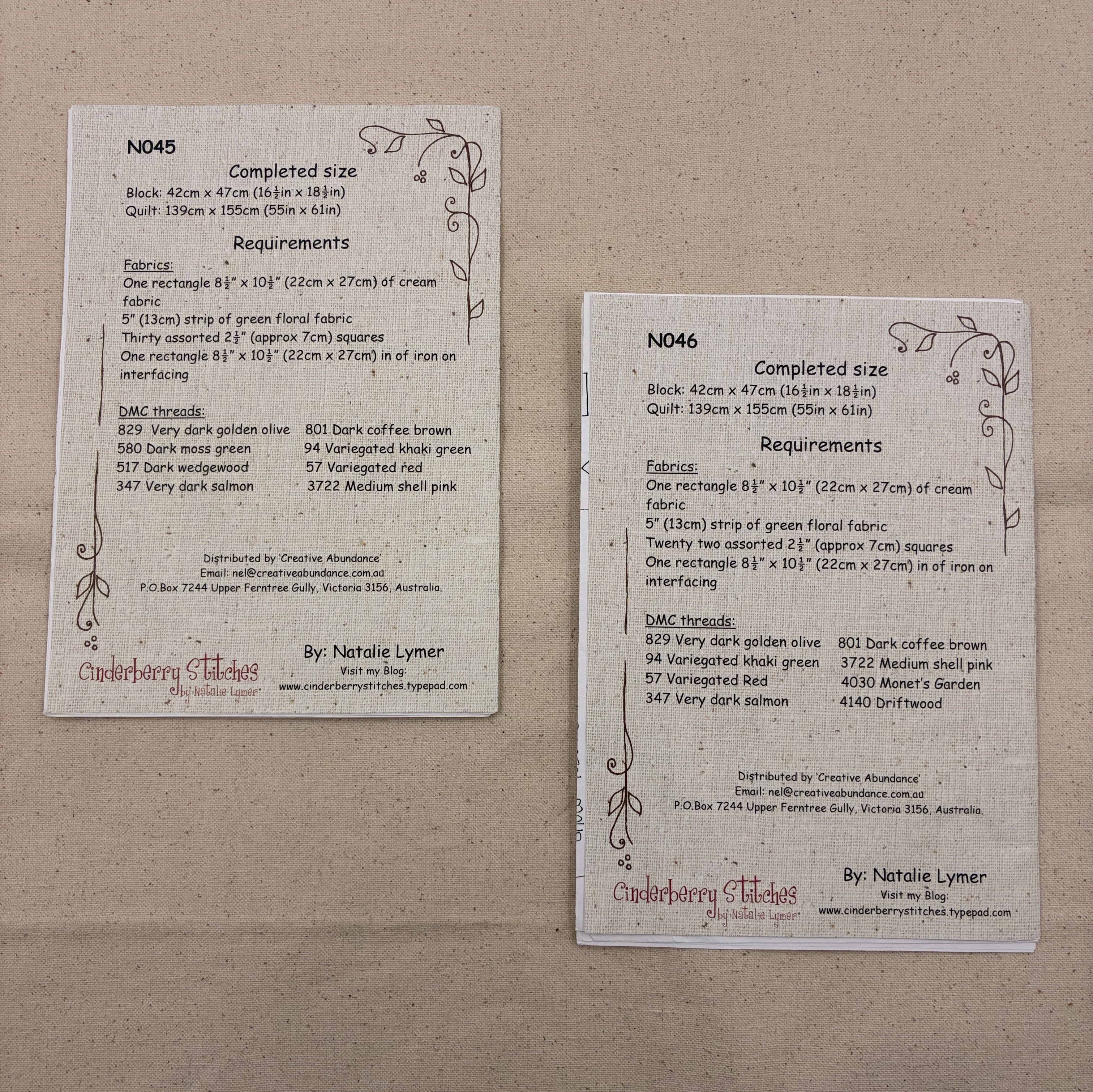 Quilt Patterns - Truly Scrumptious Blocks 3 & 4 (NPA0173)