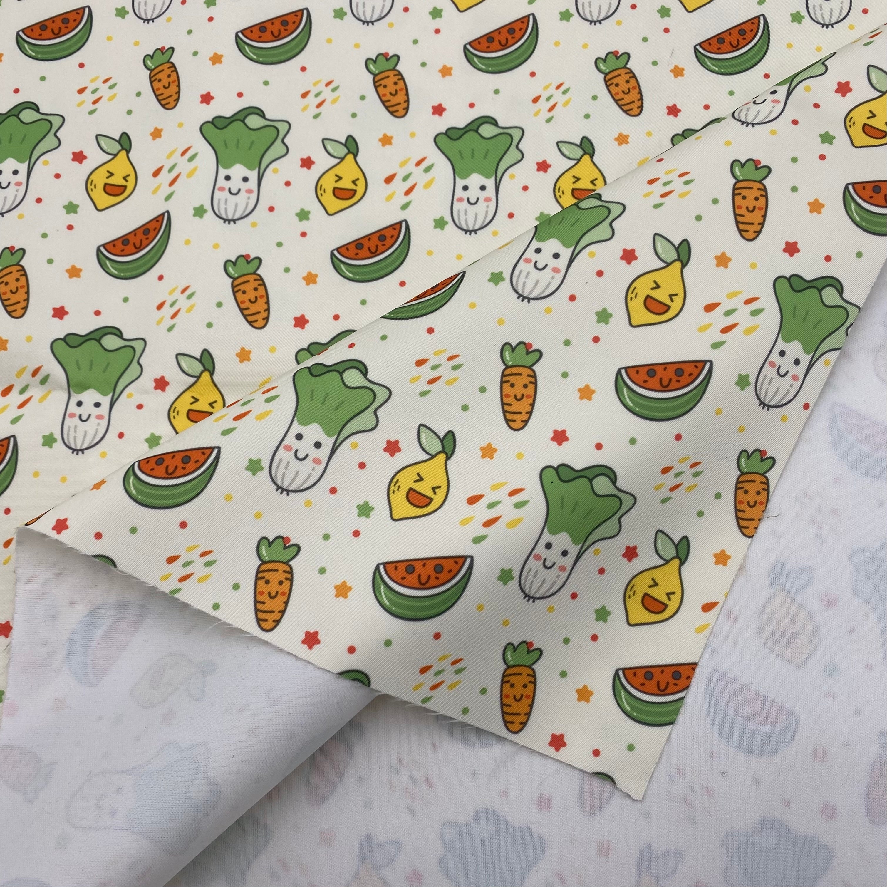 Water Resistant Technical - Fruits and Veggies (SOW0229)