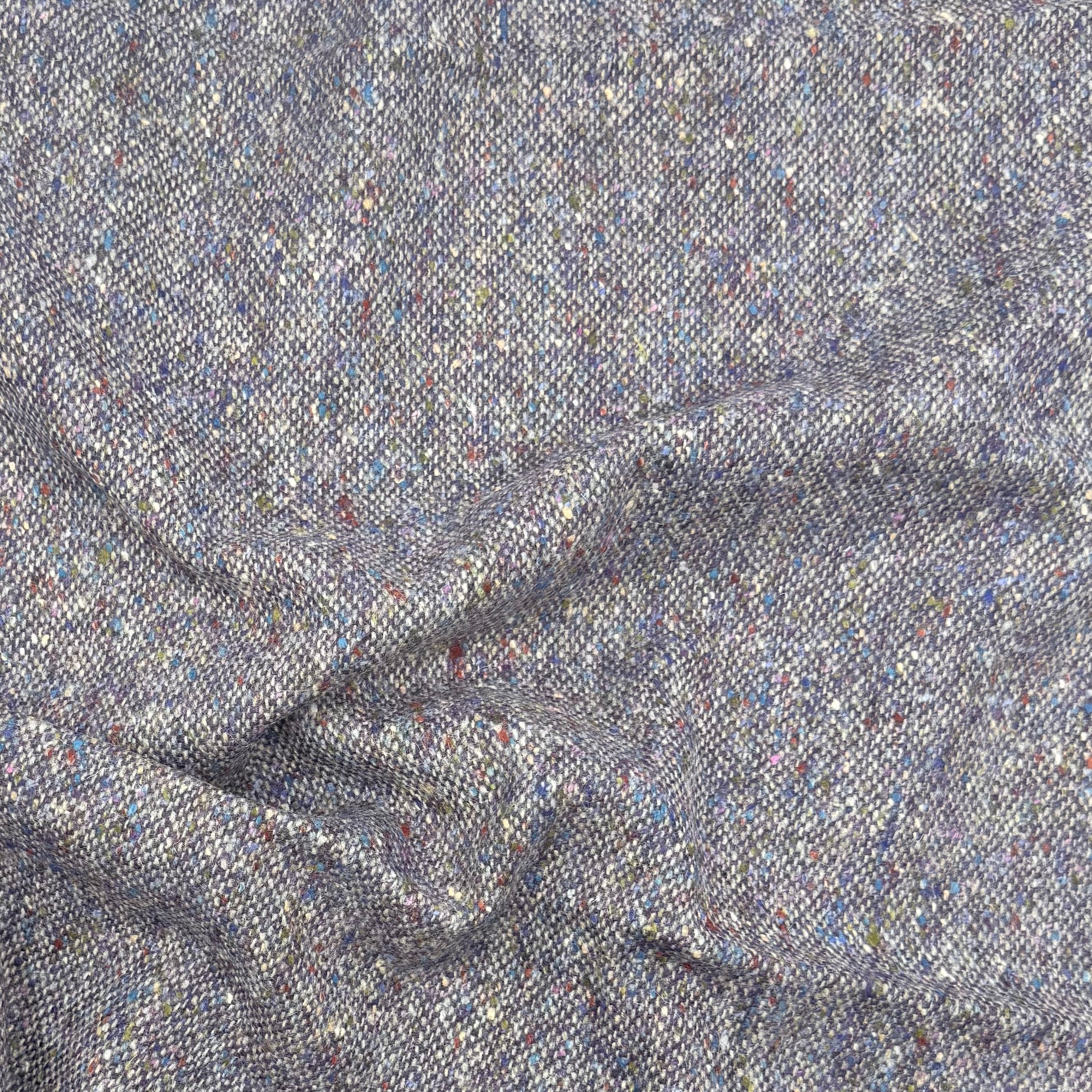 Wool Coating - Purple Tweed (WCW0352)